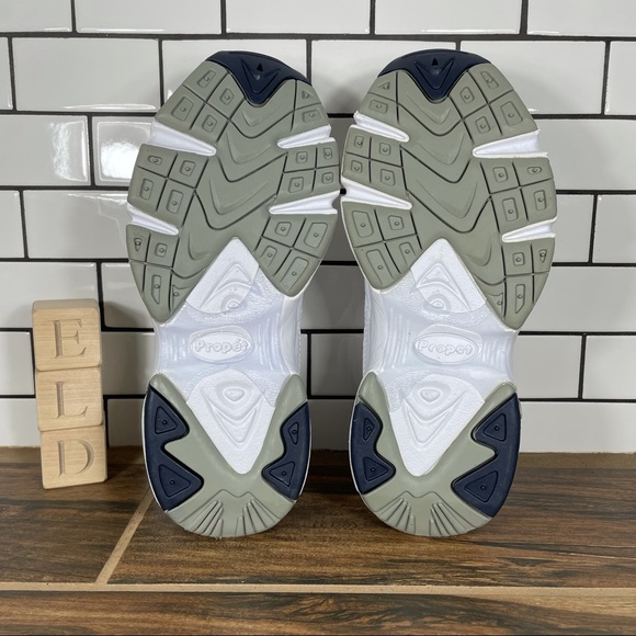 Propet Stability Walker Men's Size 8 Shoes White Comfort Walking Sneaker - Picture 8 of 10